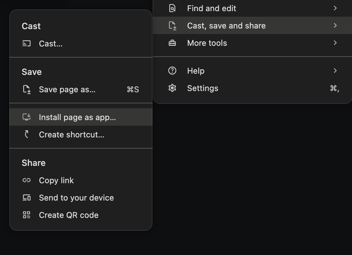 Install instructions
